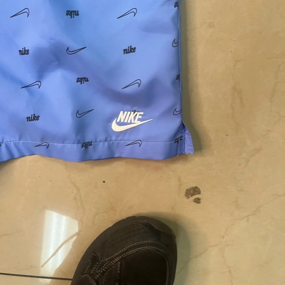 Nike Men's Club Woven Allover Print CTB Flow Shorts, S - Royal Pulse